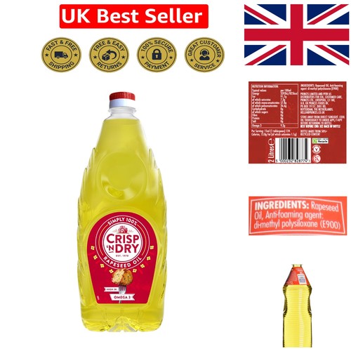Crisp dry rapeseed oil 2l - n,