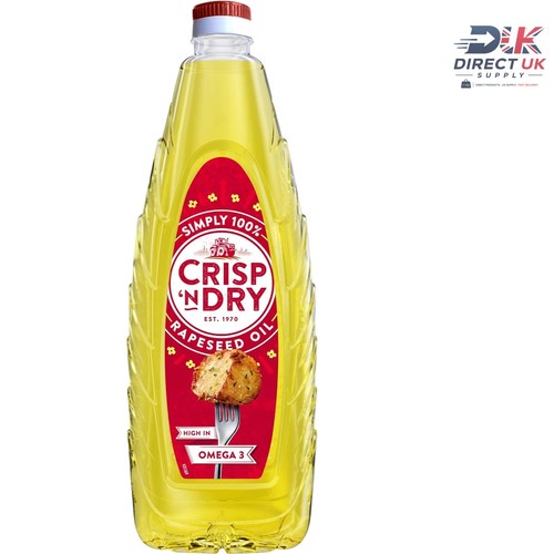 Crisp dry rapeseed oil 1l - dry, oil,