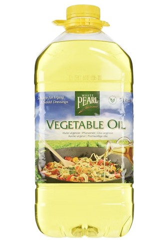 White pearl vegetable oil - vegetable, 5l