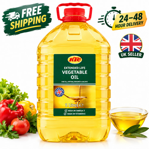Ktc vegetable oil - 5l, –